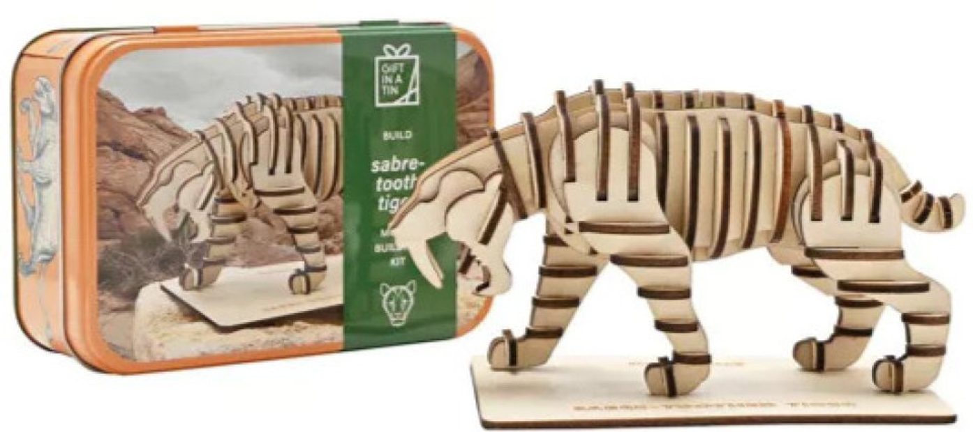 Sabretooth Tiger In A Tin