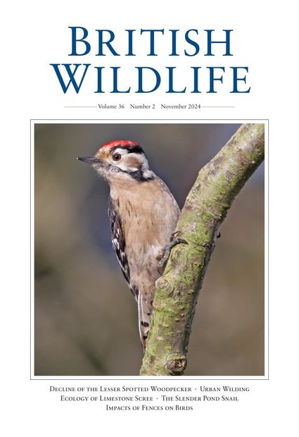 British Wildlife 36.2 November 2024