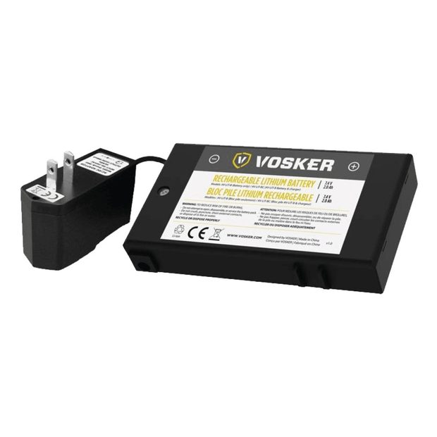Vosker Rechargeable Lithium Battery and Charger