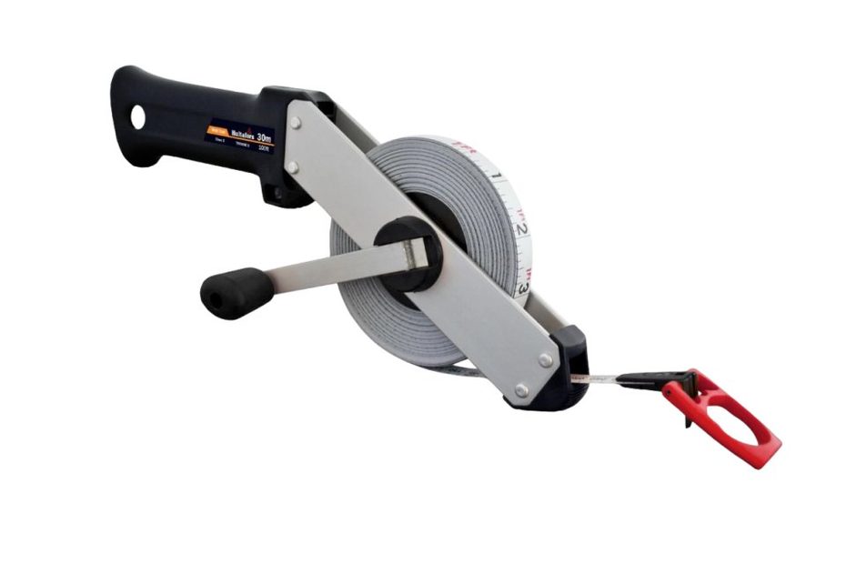 30m/100ft Hultafors Tracker Steel Tape Measure (Matt Coat)