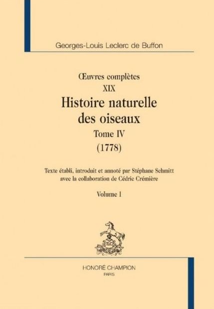 Buffon: Oeuvres Complètes, Volume 19