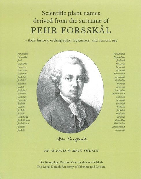 Scientific Plant Names Derived from the Surname of Pehr Forsskål