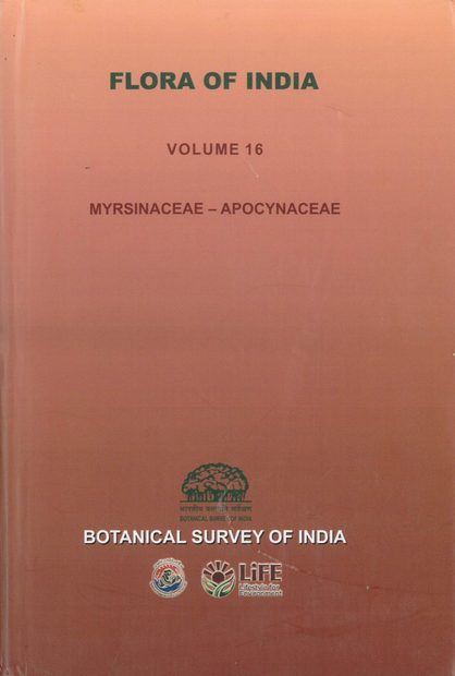Flora of India, Volume 16: Myrsinaceae - Apocynaceae