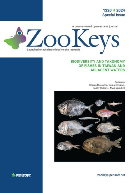 Zookeys 1220: Biodiversity and Taxonomy of Fishes in Taiwan and Adjacent Waters
