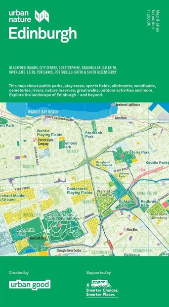 Urban Guide Map Urban Nature Map Edinburgh | NHBS Field Guides & Natural History