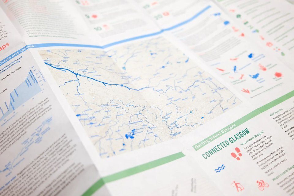 Urban Guide Map Urban Nature Map Glasgow | NHBS Field Guides & Natural History