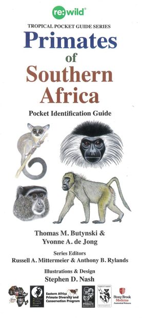 Primates of Southern Africa: Pocket Identification Guide | NHBS Field ...