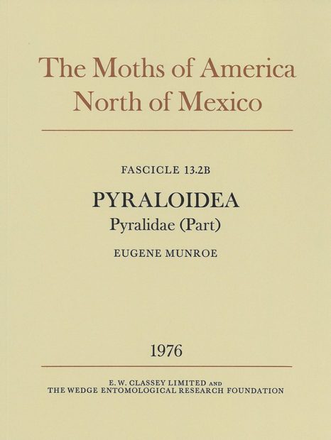 The Moths of America North of Mexico, Fascicle 13.2B: Pyraloidea: Pyralidae (Part): Pyraustinae: Pyraustini (Conclusion)