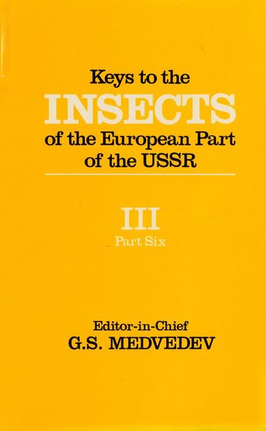 Keys to the Insects of the European Part of the USSR Volume 3 (Part 6)