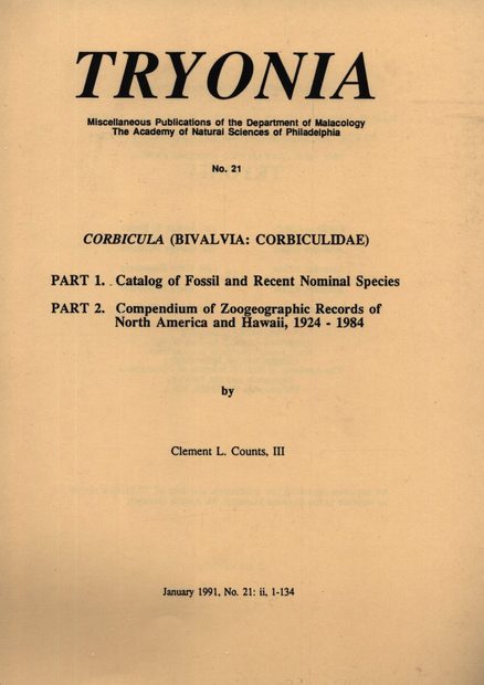 Corbicula (Bivalvia: Corbiculidae)