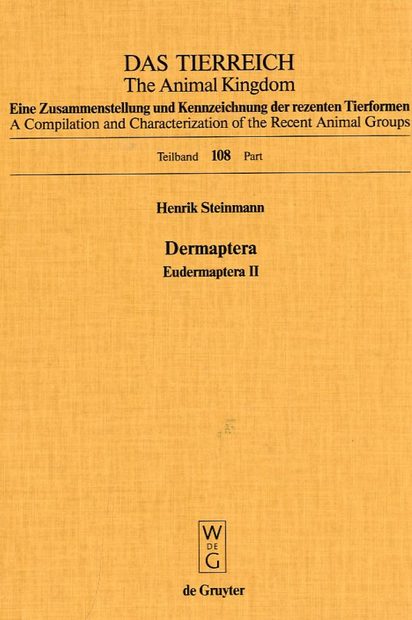 Dermaptera. Eudermaptera II [English]