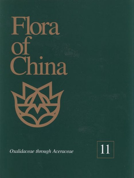 Flora of China, Volume 11: Oxalidaceae through Aceraceae