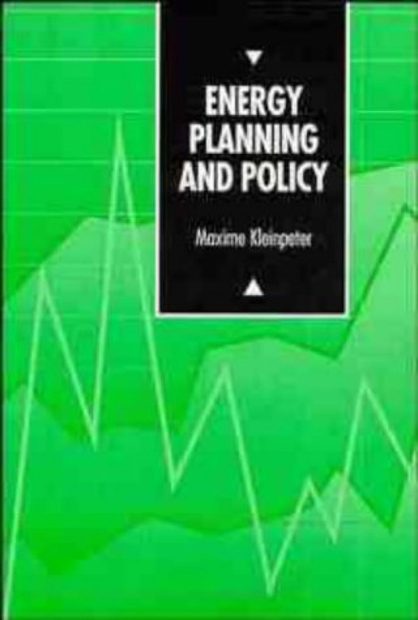 Energy Planning and Policy