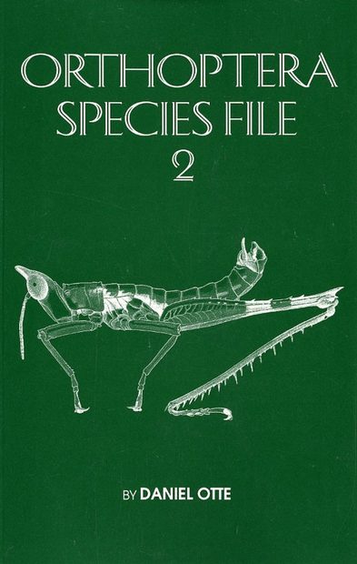 Orthoptera Species File, Volume 2: Grasshoppers (Acridomorpha) A