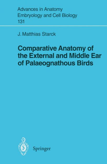 Comparative Anatomy of the External and Middle Ear of the Palaeognathous Birds