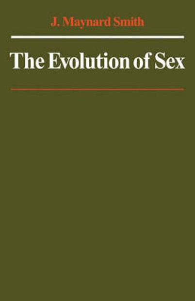 Evolution Of Sex Nhbs Academic And Professional Books 5726