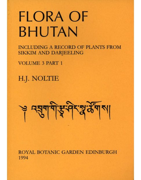 Flora of Bhutan, Volume 3, Part 1