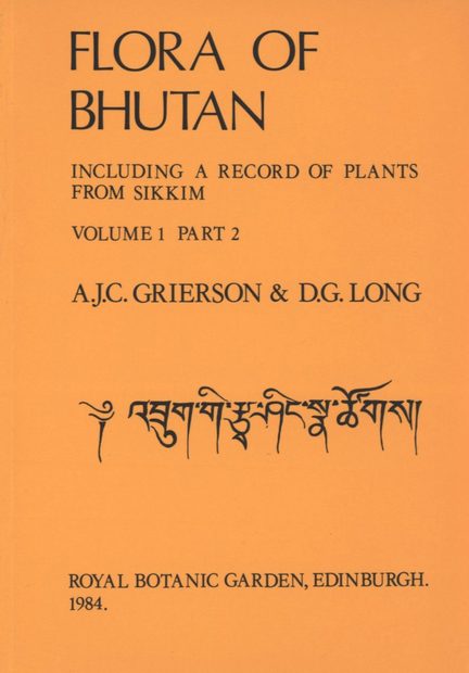 Flora of Bhutan, Volume 1, Part 2