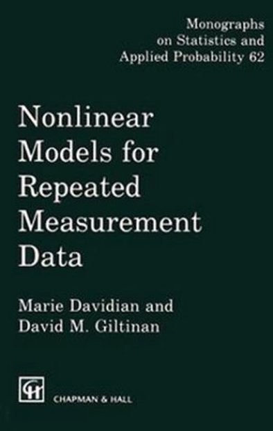 Nonlinear Models for Repeated Measurement Data