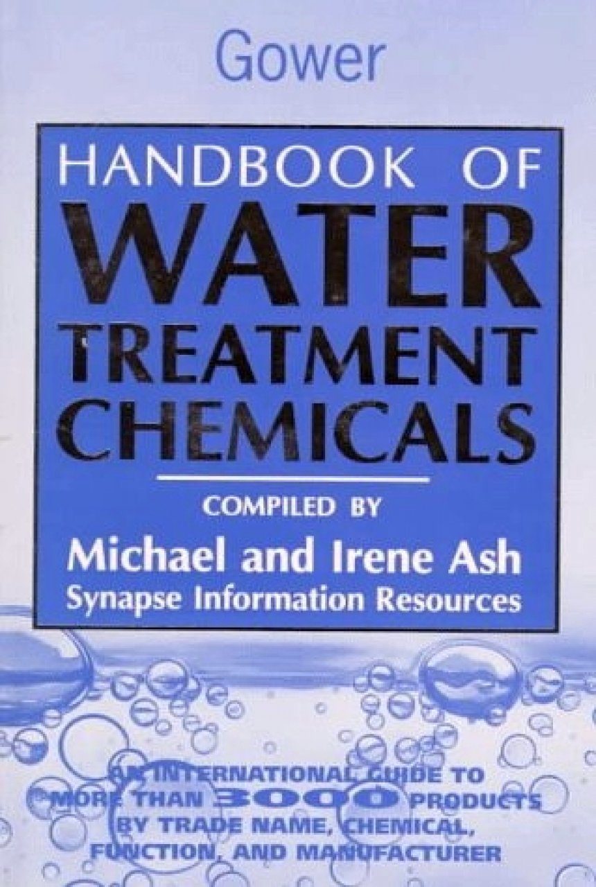 Handbook of Water Treatment Chemicals NHBS Academic & Professional Books
