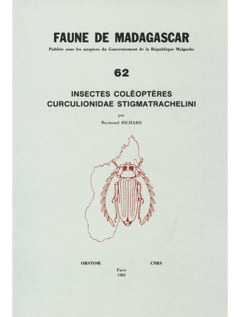 Faune de Madagascar: Fasc. 62 - Insectes: Coléoptères Curculionidae Stigmatrachelini