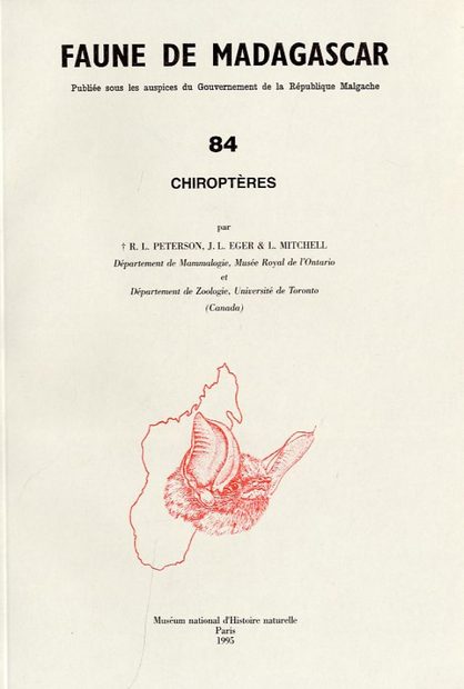 Faune de Madagascar: Fasc. 84 - Mammifères: Chiroptères
