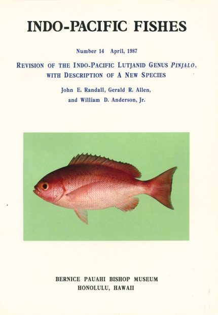 Revision of the Indo-Pacific Lutjanid Genus Pinjalo, with Description of a New Species