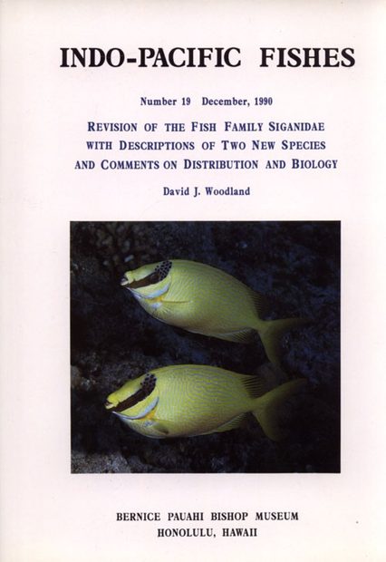 Revision of the Fish Family Siganidae with Descriptions of Two New Species and Comments on Distribution and Biology