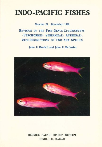Revision of the Fish Genus Luzonichthys (Perciformes: Serranidae: Anthiinae), with Descriptions of Two New Species
