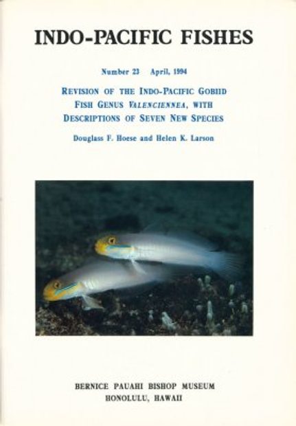 Revision of the Indo-Pacific Gobiid Fish Genus Valenciennea, with Descriptions of Seven New Species