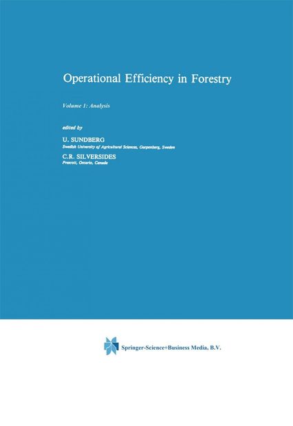 Operational Efficiency in Forestry, Volume 1: Analysis