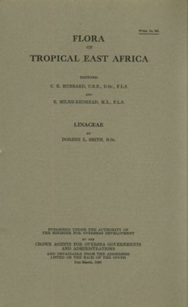 Flora of Tropical East Africa: Linaceae