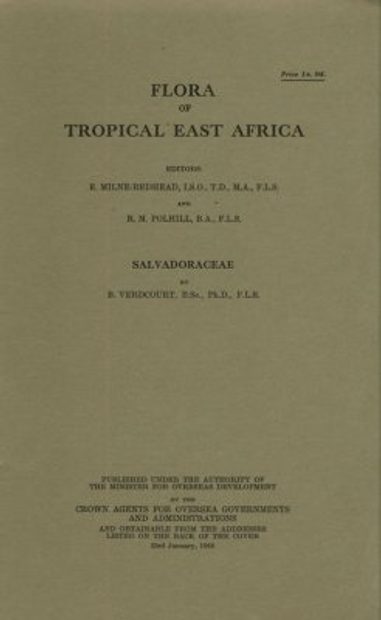 Flora of Tropical East Africa: Salvadoraceae