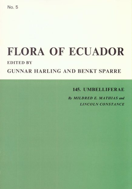 Flora of Ecuador, Volume 5, Part 145: Umbelliferae