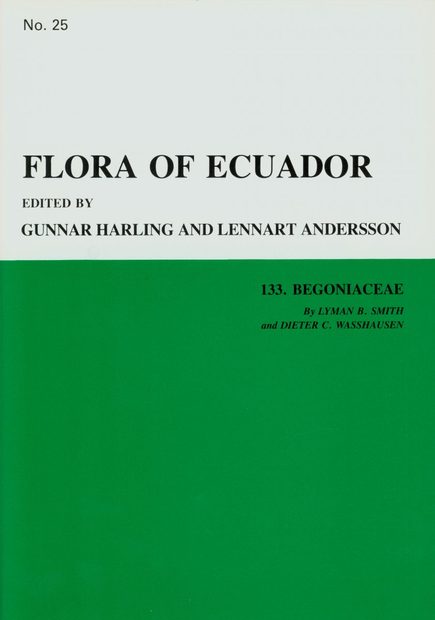 Flora of Ecuador, Volume 25, Part 133: Begoniaceae