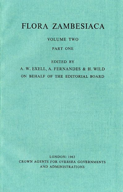 Flora Zambesiaca, Volume 2, Part 1: Tiliaceae - Icacinaceae