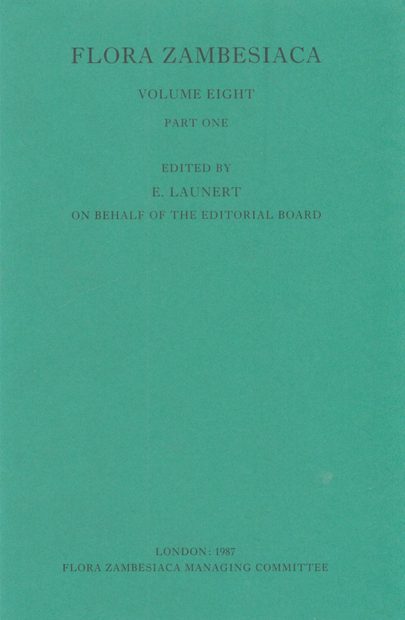 Flora Zambesiaca, Volume 8, Part 1: Convolvulaceae - Cuscutaceae