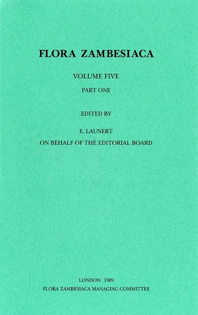 Flora Zambesiaca, Volume 5, Part 1: Rubiaceae, subfamily Rubioideae