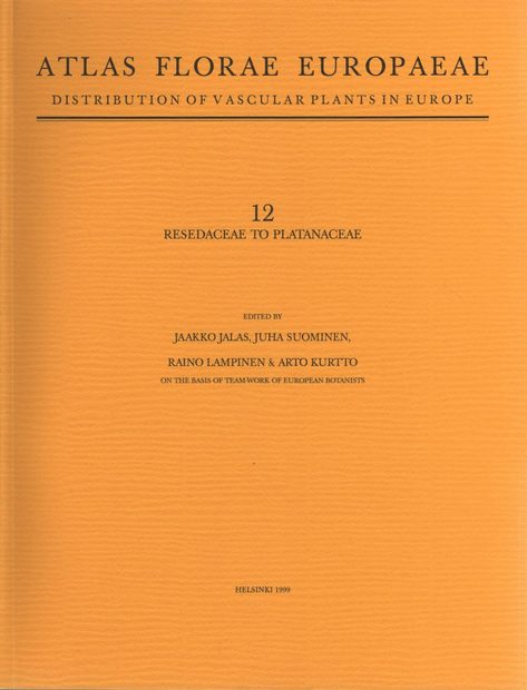 Atlas Florae Europaeae, Volume 12 [English]