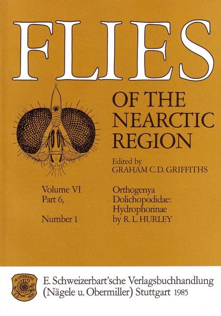 Flies of the Nearctic Region, Volume 6: Orthogenya, Part 6: Dolichopodidae: Hydrophorinae, Number 1