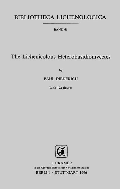 The Lichenicolous Heterobasidiomycetes