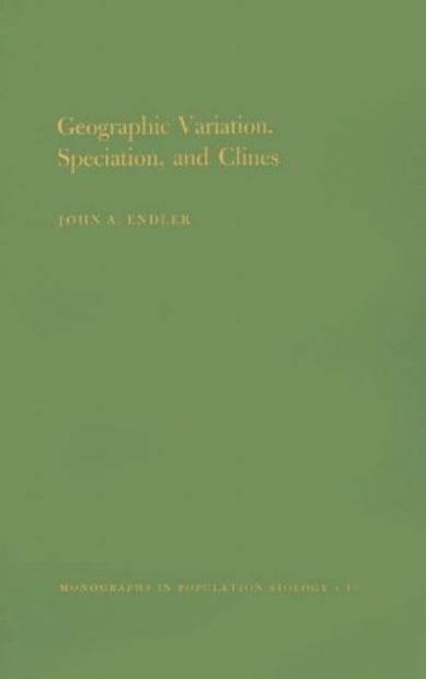 Geographic Variation, Speciation and Clines