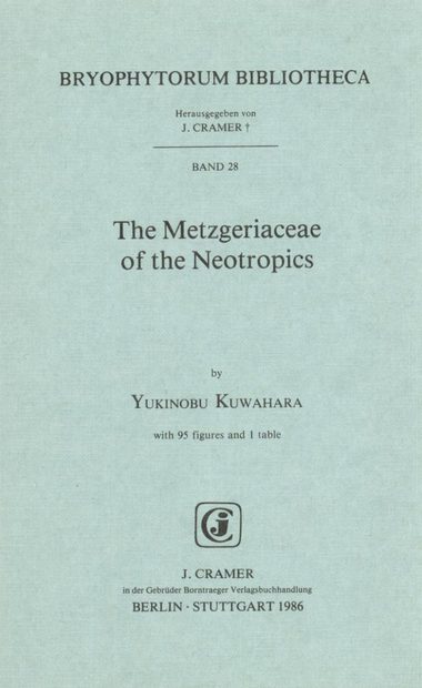 The Metzgeriaceae of the Neotropics