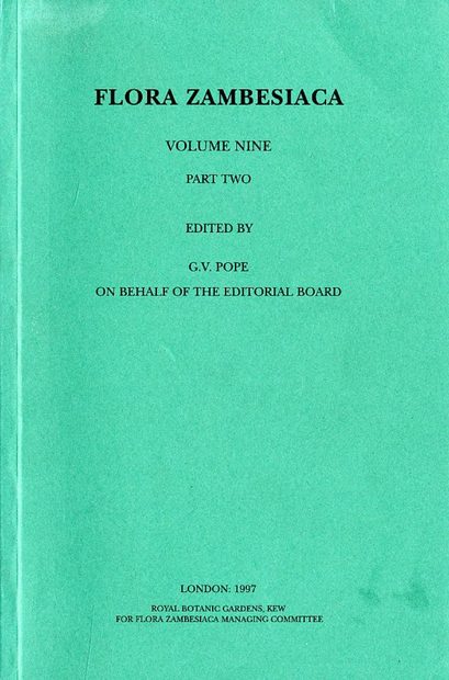 Flora Zambesiaca, Volume 9, Part 2: Podostemaceae - Hernandiaceae