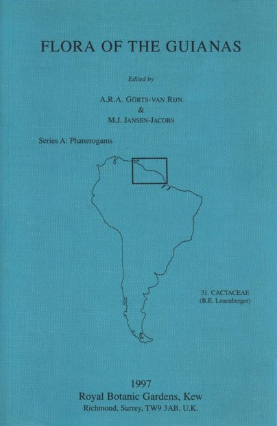 Flora of the Guianas, Series A: 18: Cactaceae