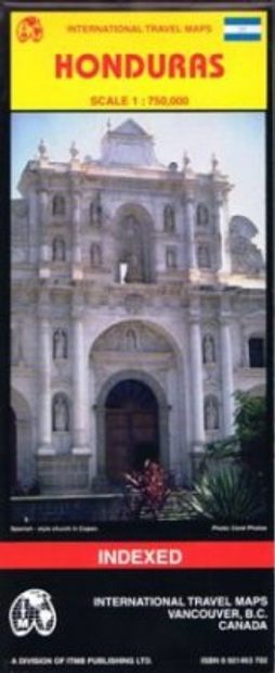 Honduras: ITMB Travel Map
