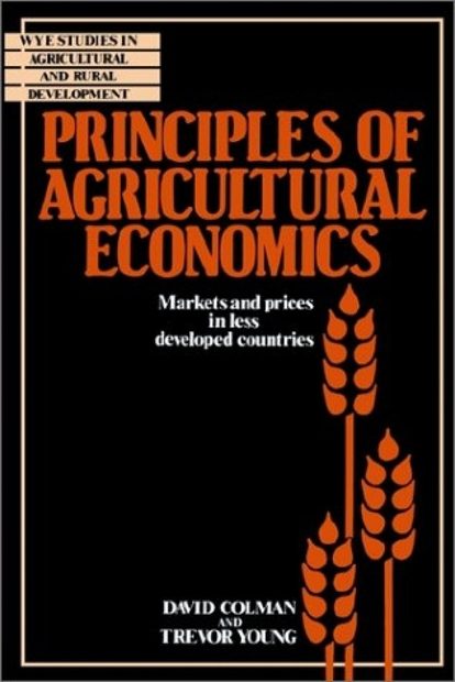 Principles of Agricultural Economics