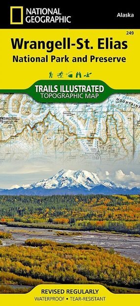 Alaska: Map for Wrangell-St. Elias National Park and Preserve