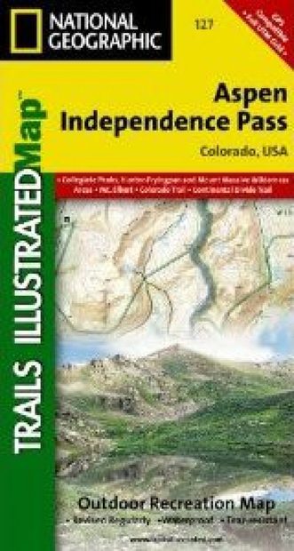 Colorado: Map for Aspen/Independence Pass