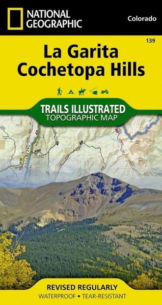 Colorado: Map for La Garita Wilderness/Cochetopa Hills